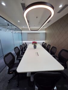 conference table with chairs